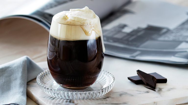 Receta Café con crema batida keto