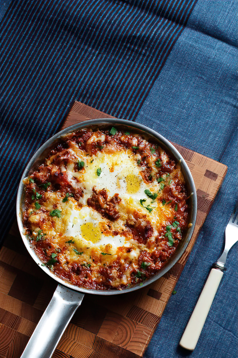 Receta Huevos al horno keto