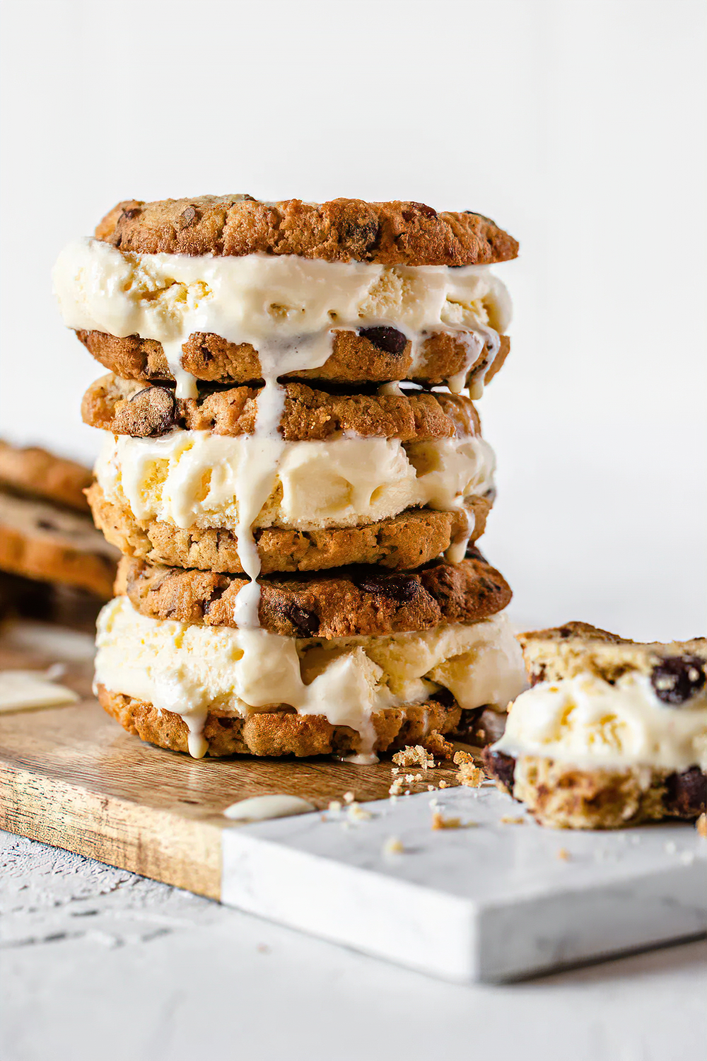 Receta Keto Sándwiches de Galleta y Helado