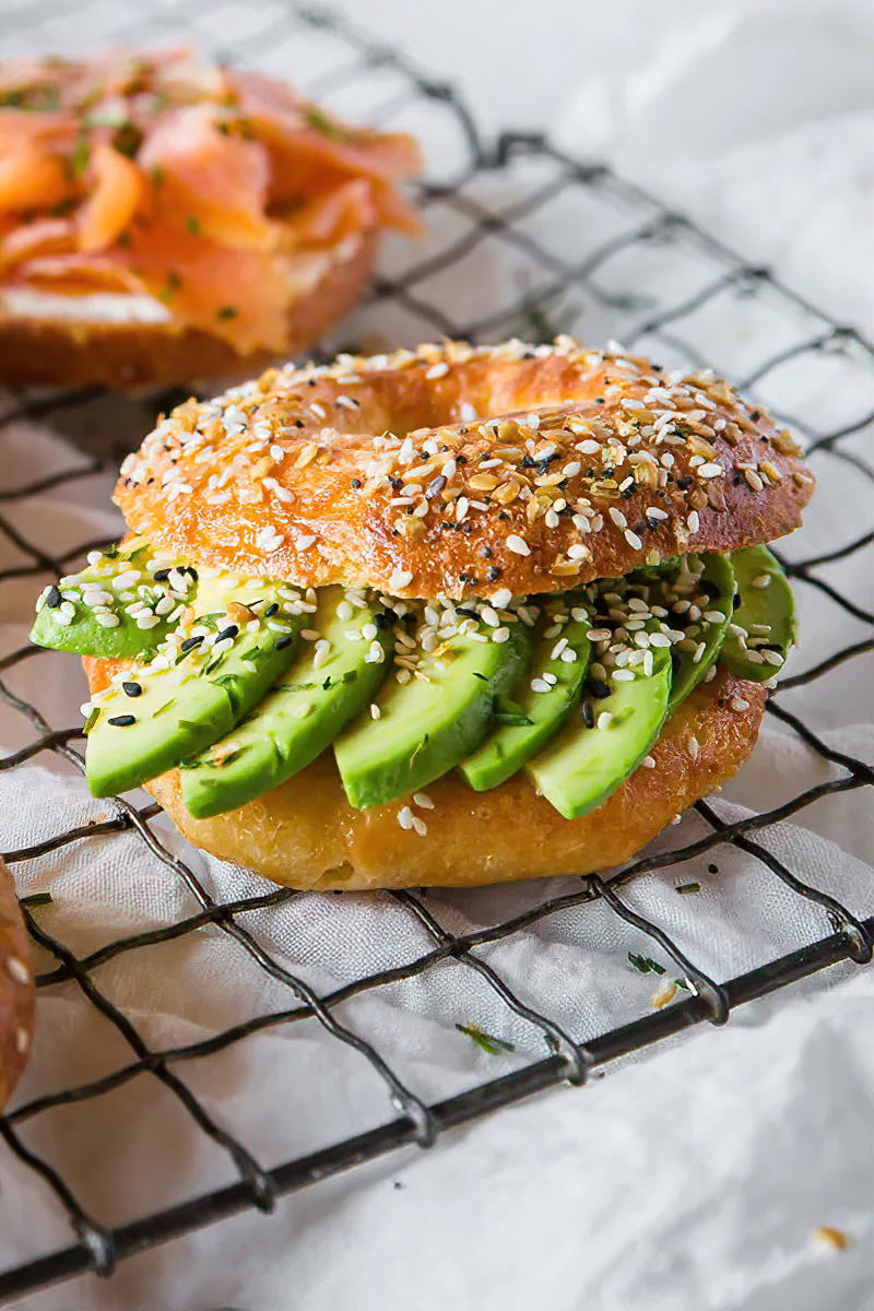 Receta Bagels cetogénicos