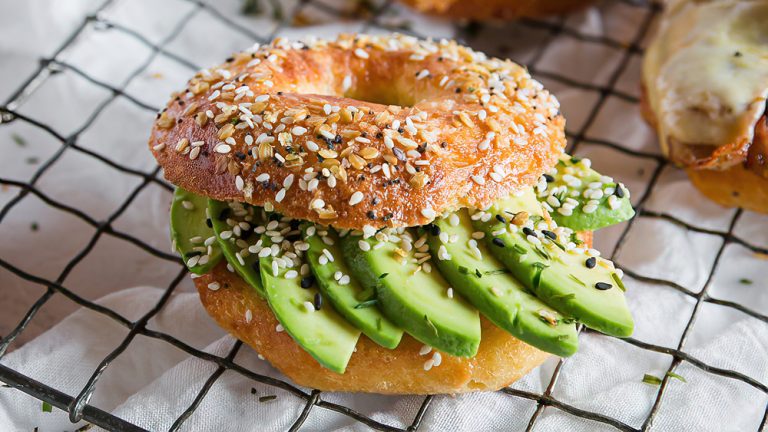 Receta Bagels cetogénicos