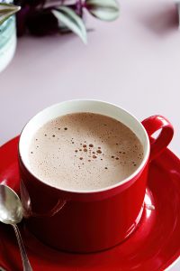 Receta Chocolate caliente keto