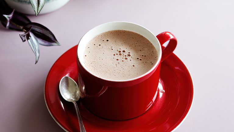 Receta Chocolate caliente keto