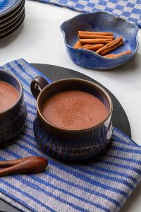Receta Chocolate caliente mexicano bajo en carbohidratos (champurrado)