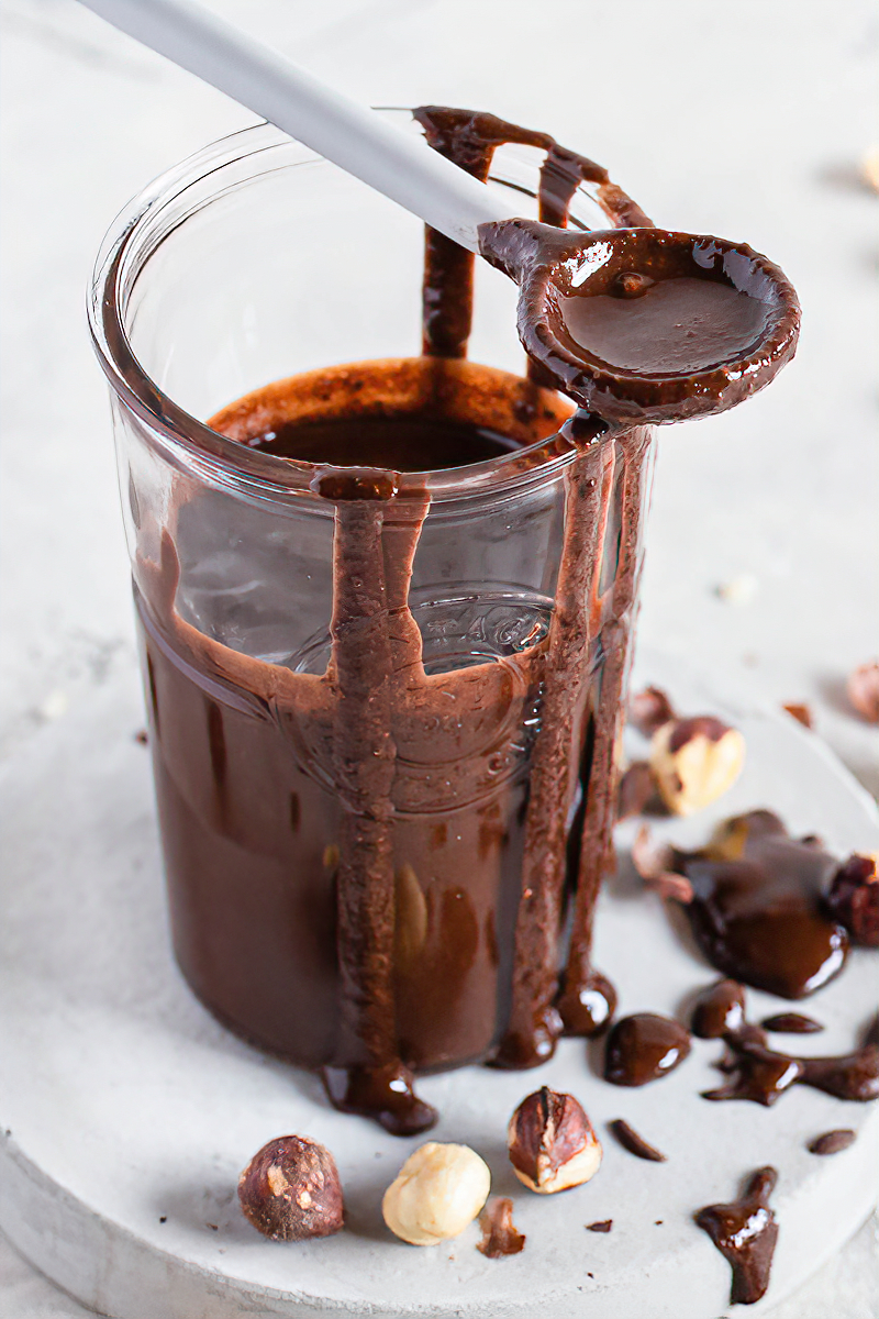 Receta Crema de chocolate y avellanas baja en carbohidratos