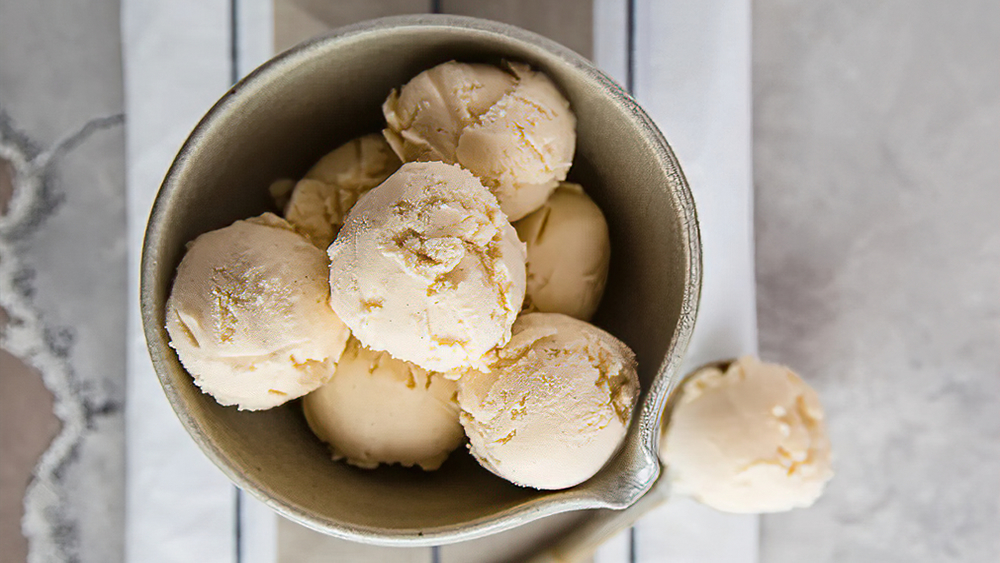 Receta Helado keto de vainilla cremoso y sin lácteos