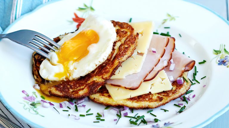 Receta Keto Croque Madame