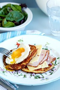 Receta Keto Croque Madame