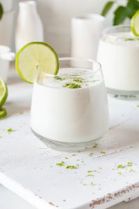 Receta Licuado de lima rico en proteínas