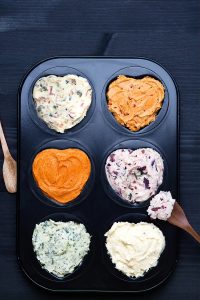 Receta Mantequilla saborizada de seis formas diferentes