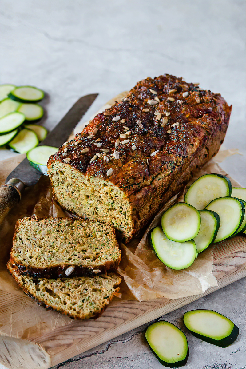Receta Pan de calabacín bajo en carbohidratos