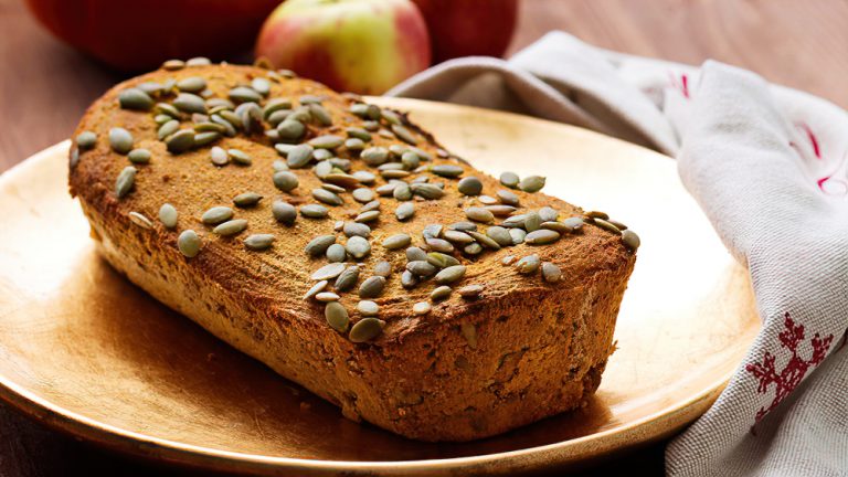 Receta Pan de calabaza con especias bajas en carbohidratos