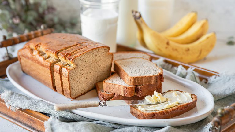 Receta Pan de plátano bajo en carbohidratos