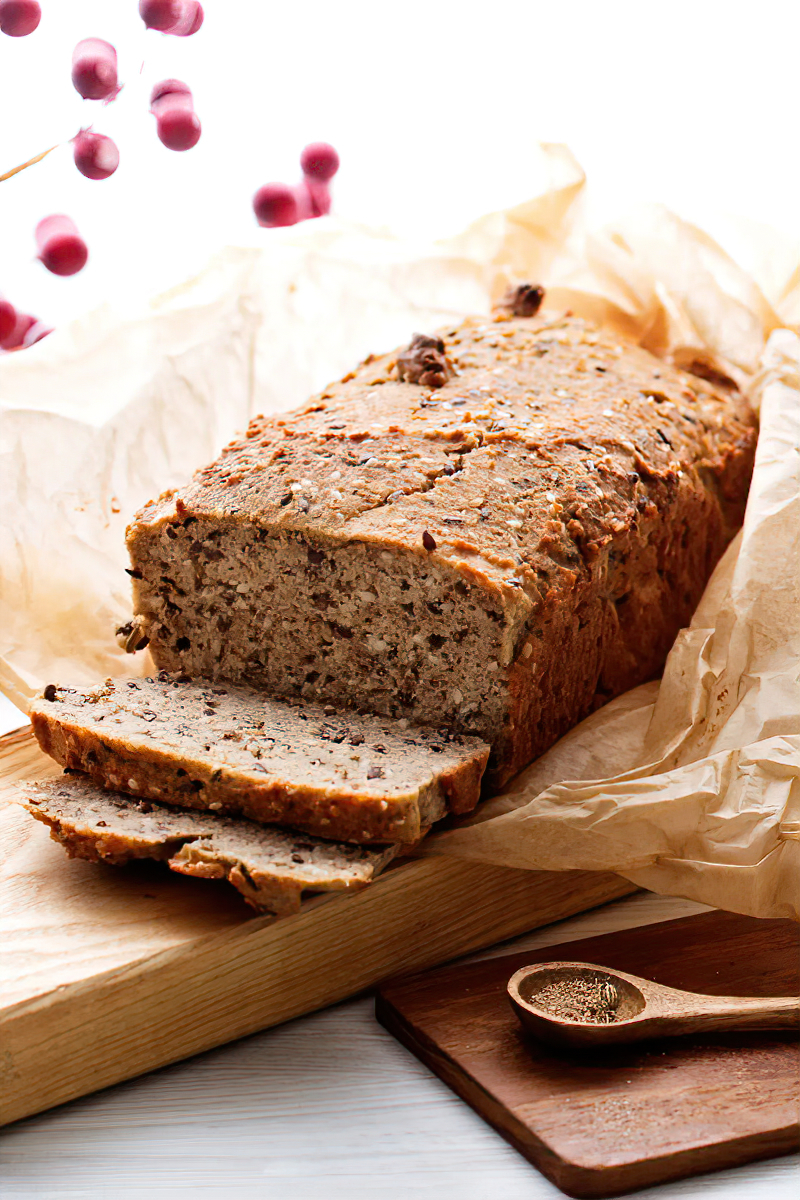 Receta Pan navideño bajo en carbohidratos