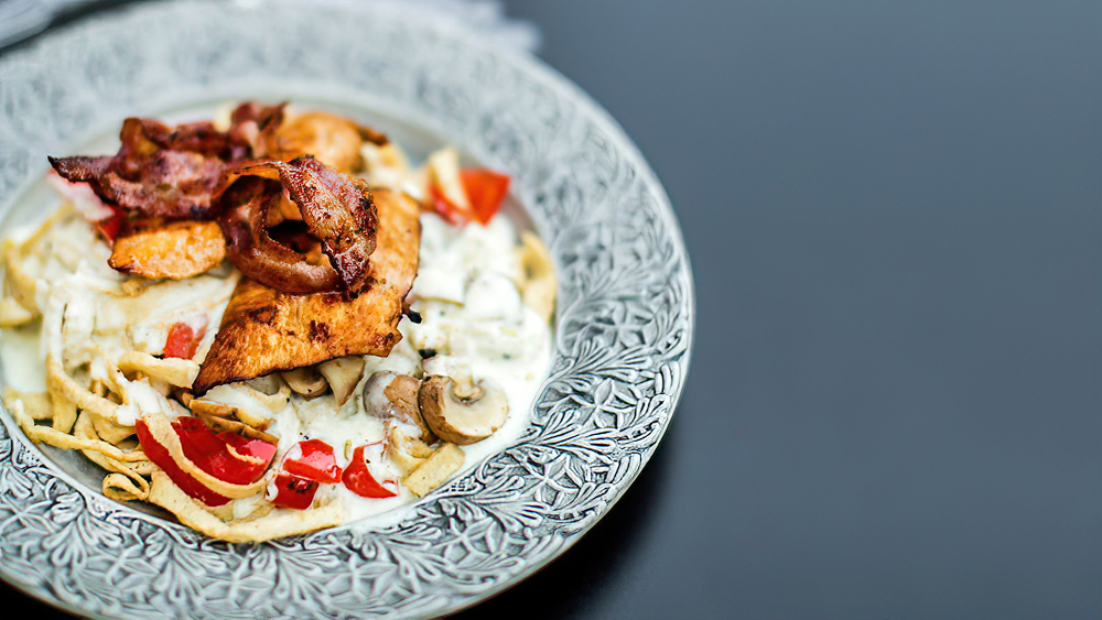 Receta Pasta keto de pollo Alfredo Dieta Keto Gratis