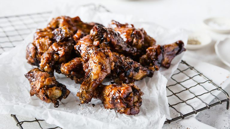 Receta Alitas de pollo caramelizadas