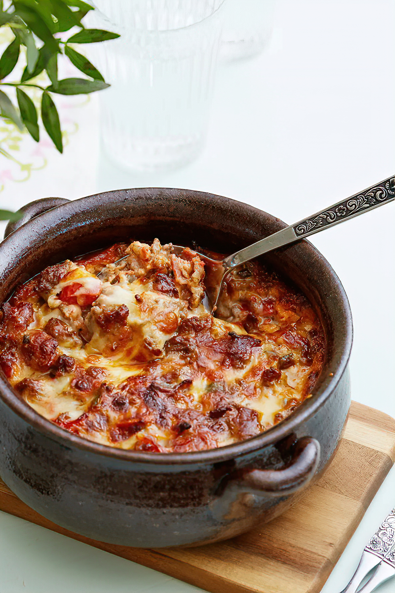 Receta Guiso keto de carne molida
