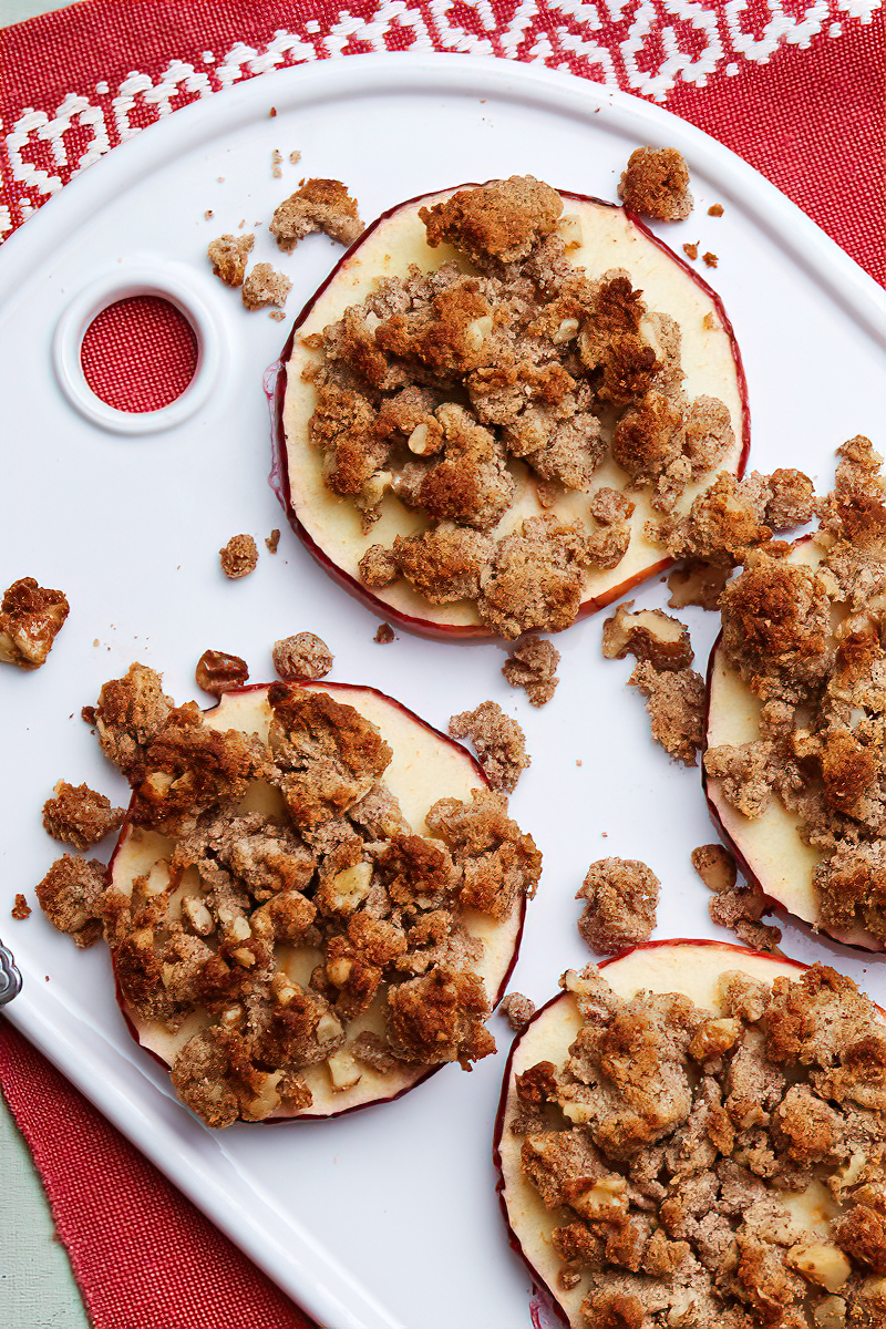 Receta manzanas asadas bajas en carbohidratos