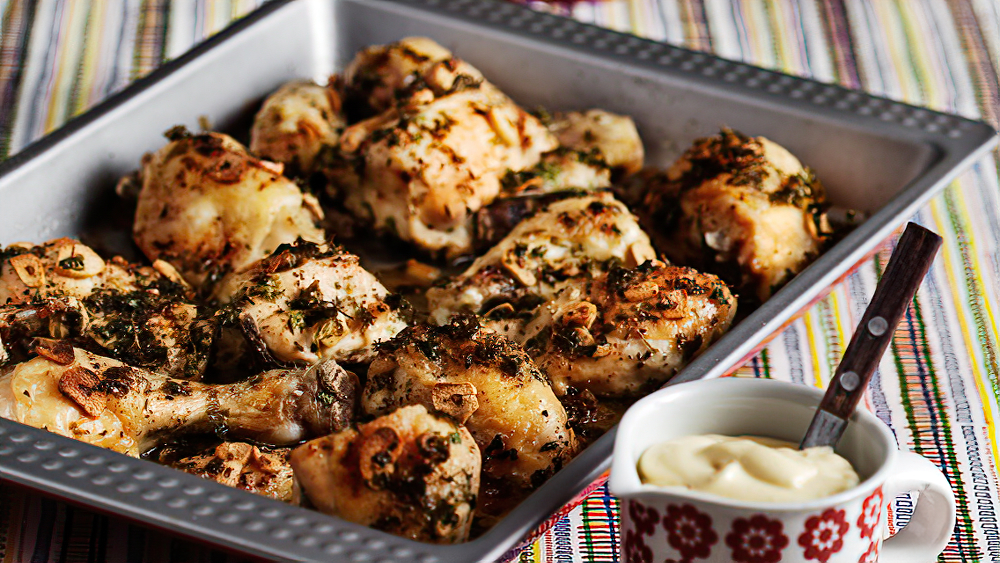 Receta pollo al ajillo bajo en carbohidratos