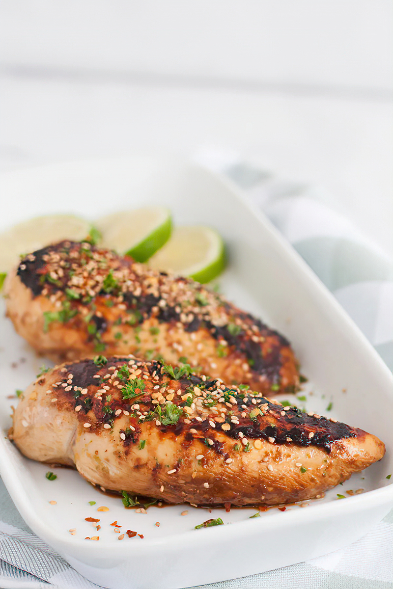 Receta pollo al limón con jengibre