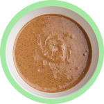 Receta keto con crema de almendras
