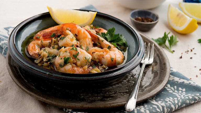 Receta gambas al ajillo