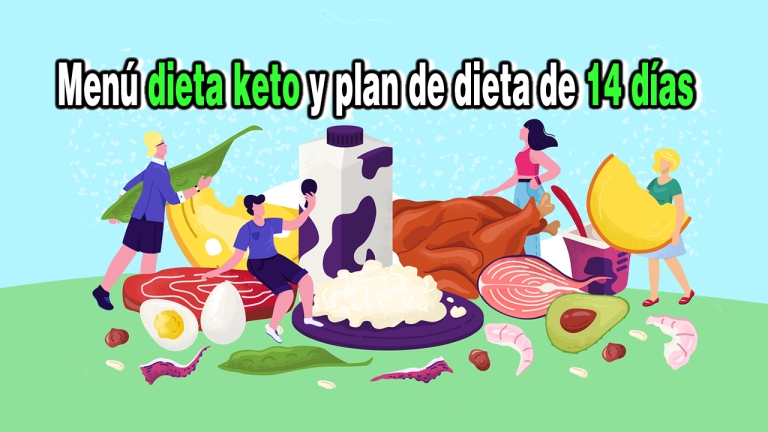 Menú dieta keto y plan de dieta de 14 días