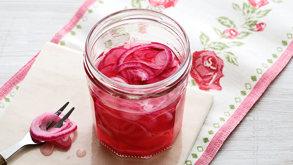 Receta Cebollas moradas encurtidas bajas en carbos