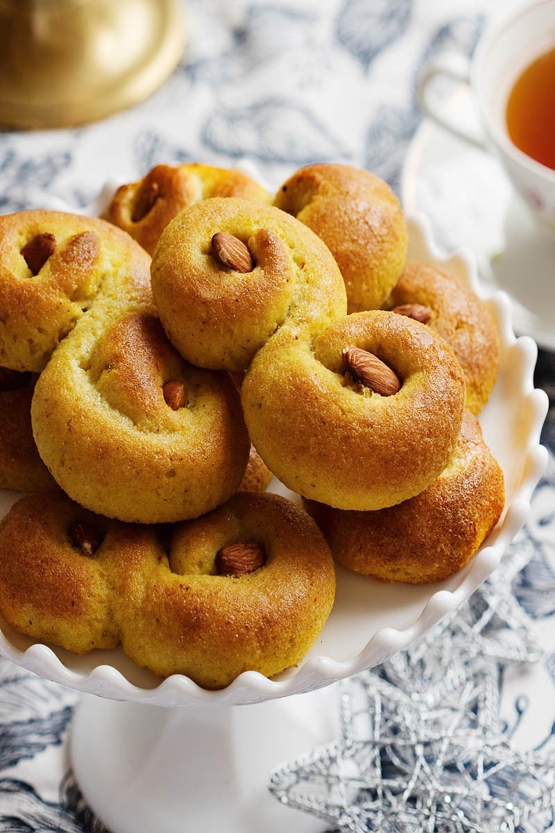 Receta bollitos keto de azafrán