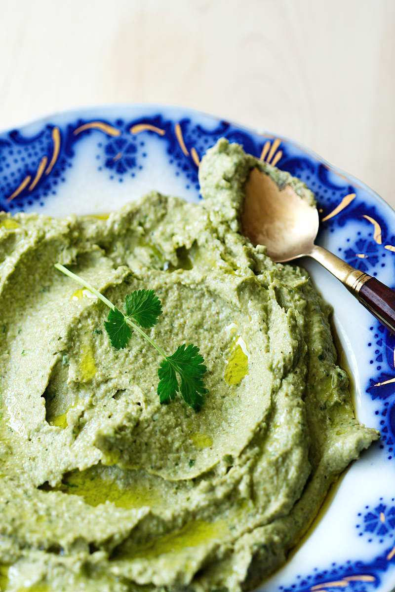 Receta hummus keto de aguacate