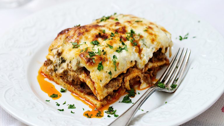 Receta lasaña keto