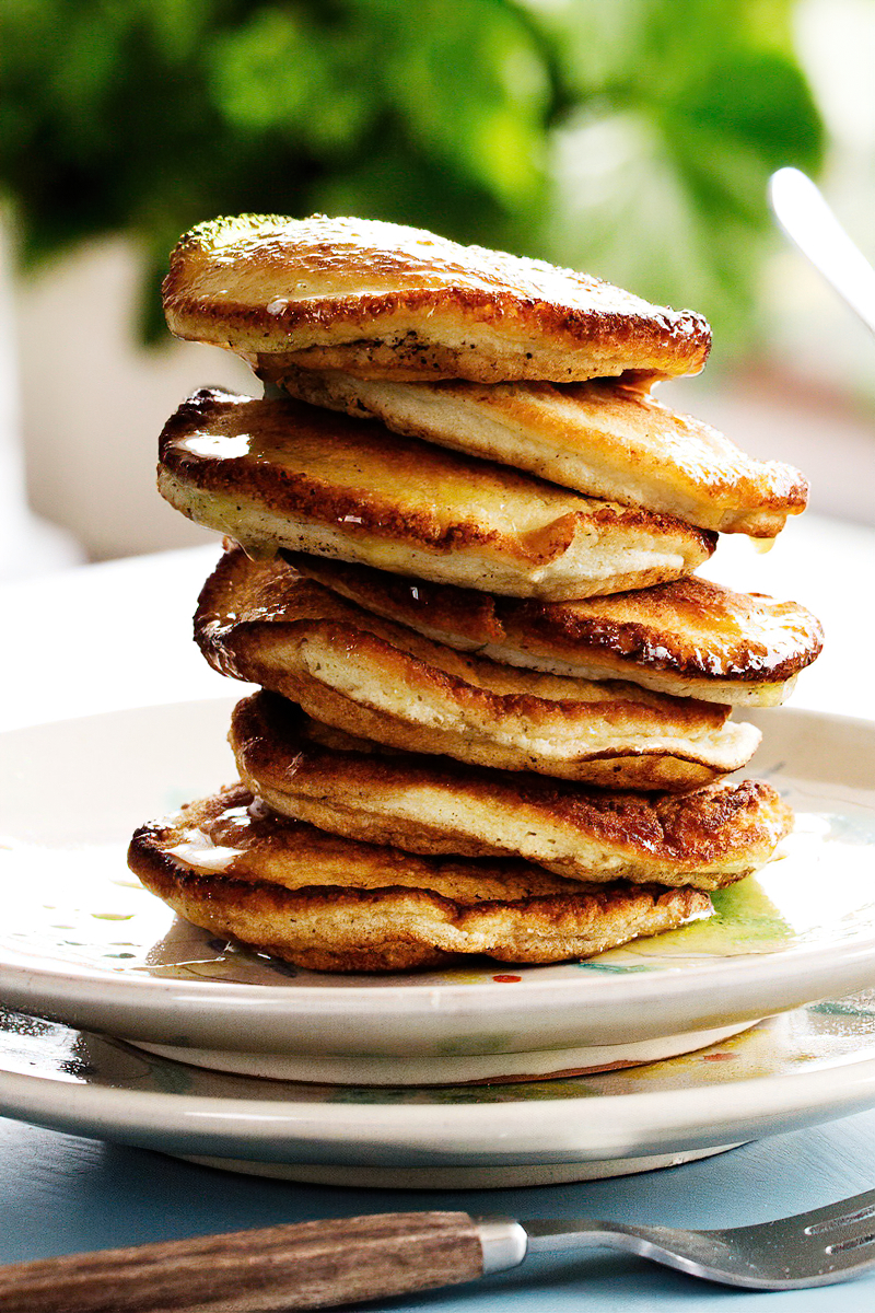 Receta panqueques keto de coco