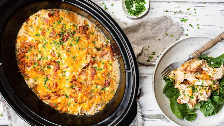 Receta pollo con salsa ranchera y queso