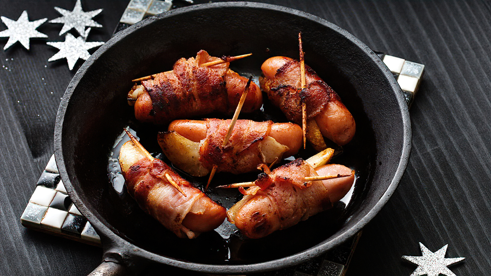 Receta salchichas de aperitivo bajas en carbos