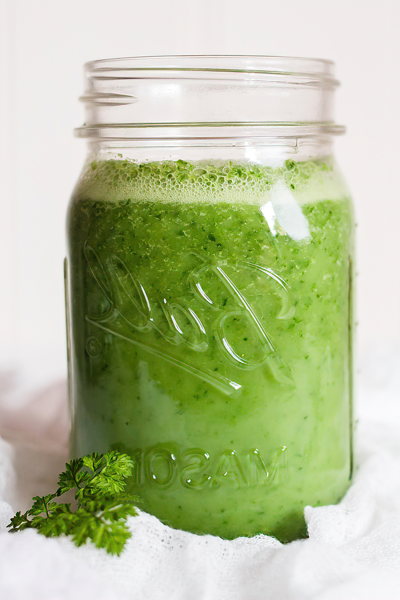 Receta smoothie de jengibre bajo en carbohidratos