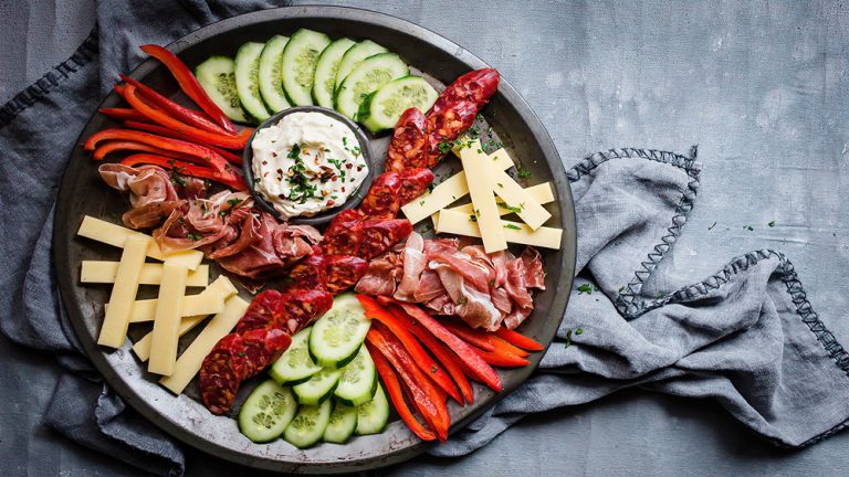 Receta tabla de tapas keto