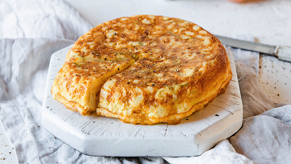 Receta tortilla española baja en carbohidratos Dieta Keto Gratis