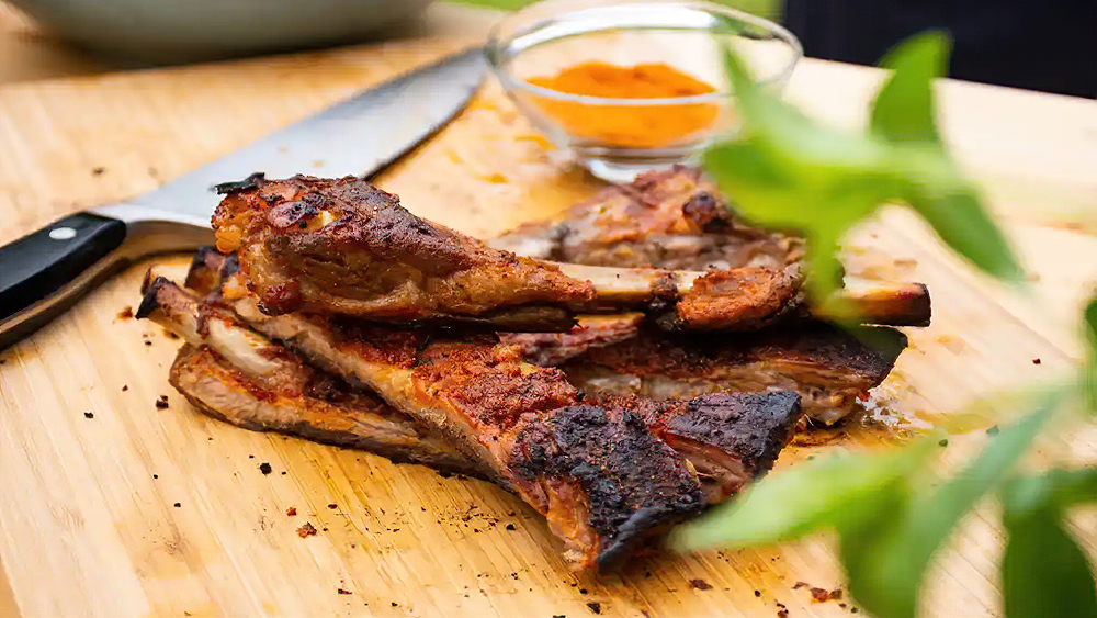 Receta costillas de cerdo a la parrilla