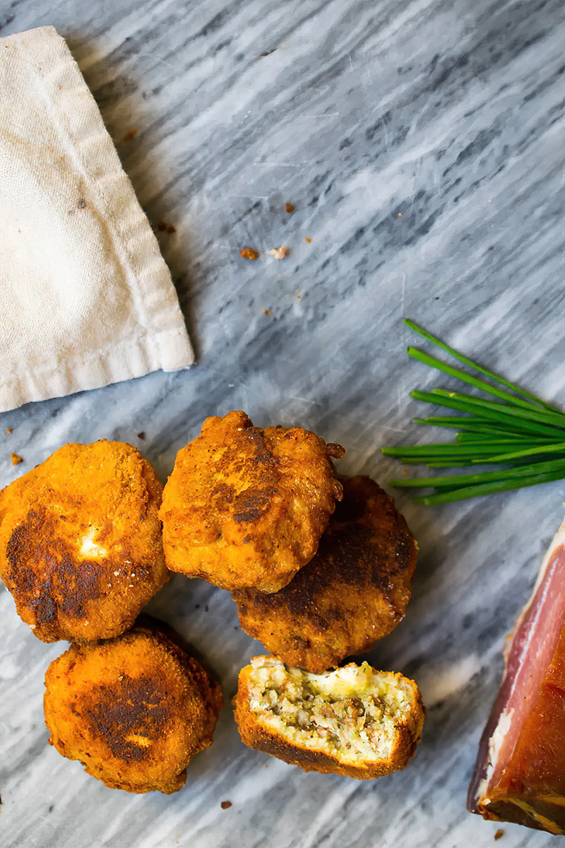 Receta croquetas keto de jamón