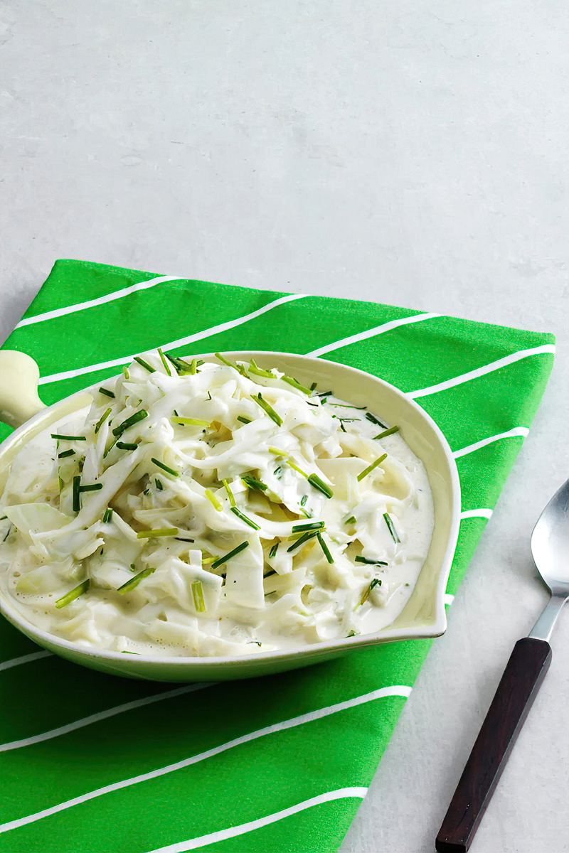 Receta ensalada de colirrabano keto