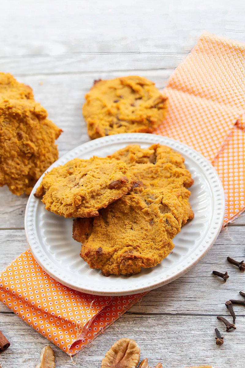 Receta galletas de calabaza y especias bajo en carbohidratos