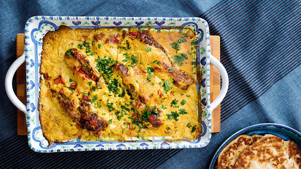 Receta garam masala de pollo al horno