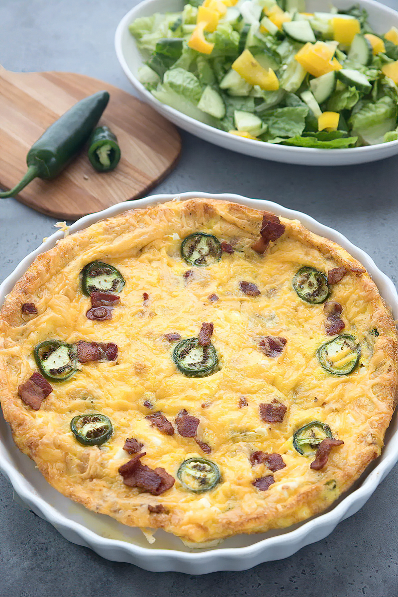 Receta tortilla con jalapeños