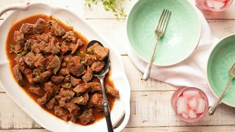 Receta Estofado de res a la italiana