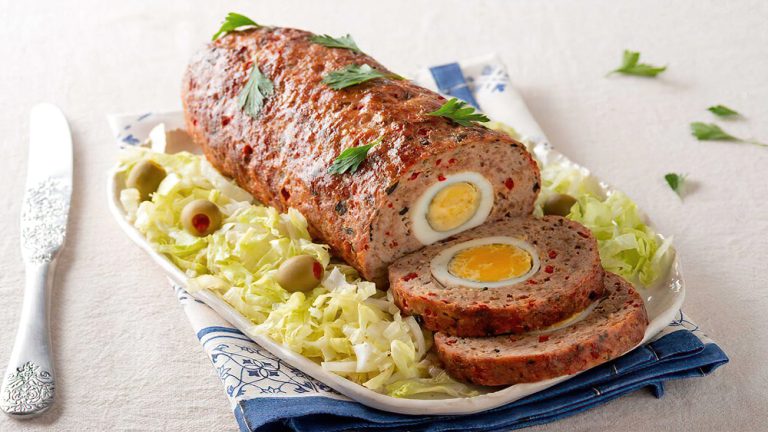 Receta albondigón bajo en carbohidratos