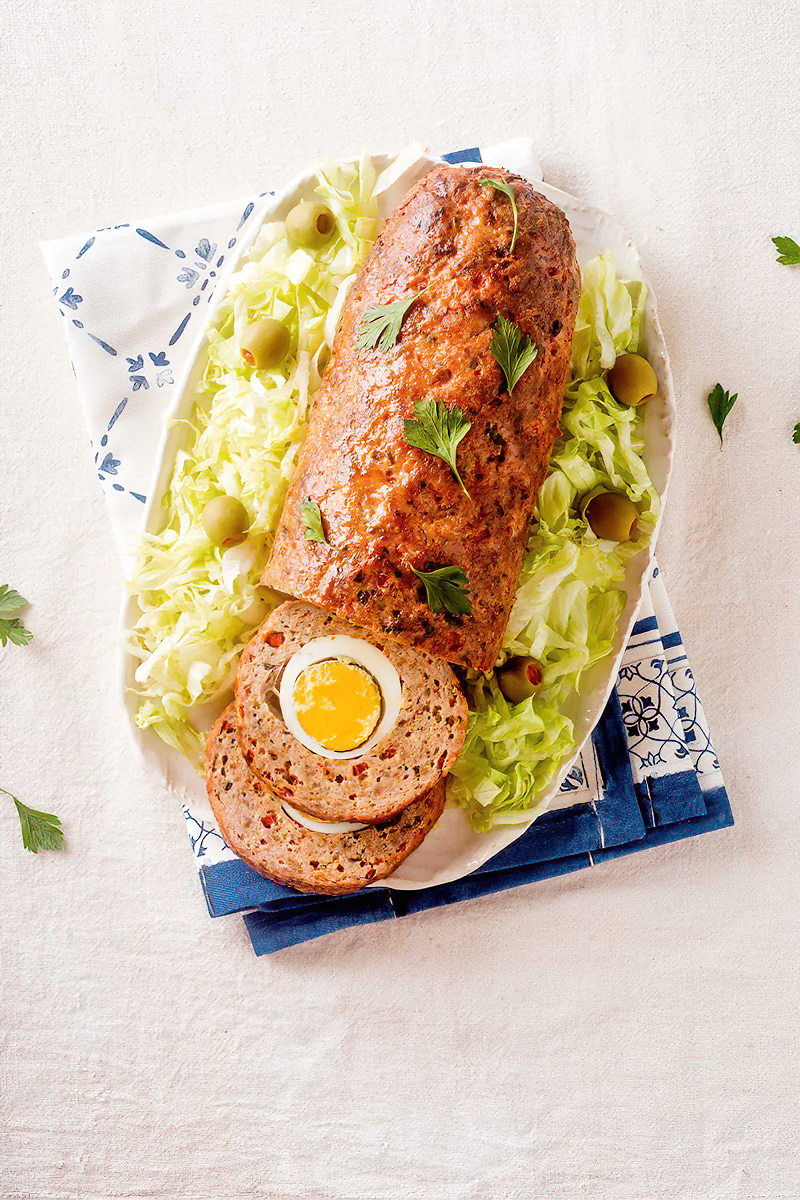 Receta albondigón bajo en carbohidratos