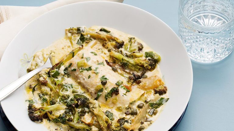 Receta cazuela cremosa cetogénica de pescado