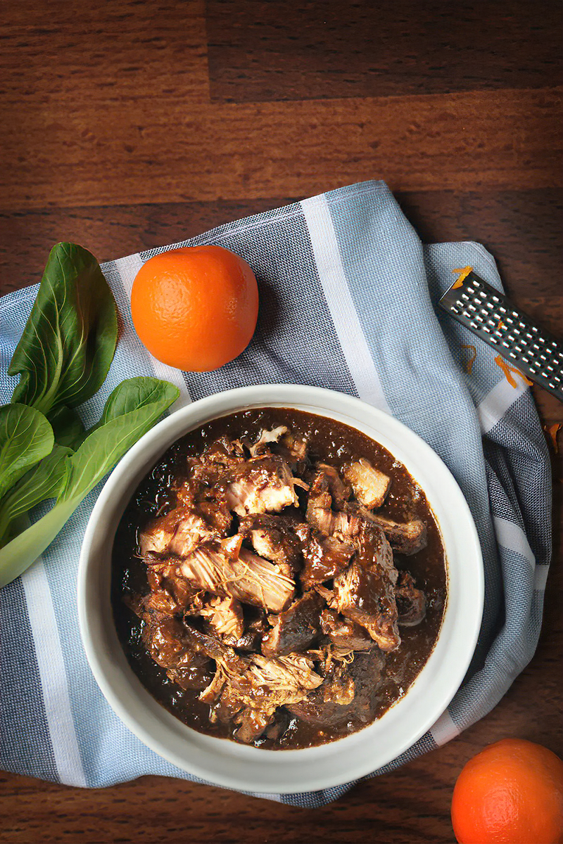 Receta cerdo estofado a la naranja