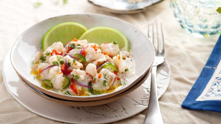 Receta ceviche bajo en carbohidratos