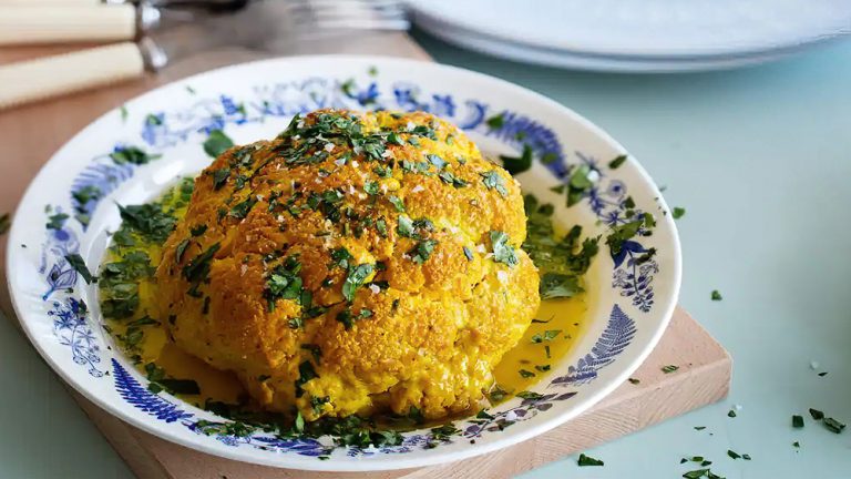 Receta coliflor marinada bajo en carbohidratos